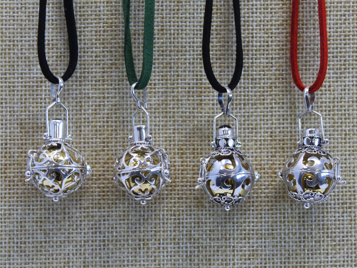 Silver Angel Bell - Magic - 18mm