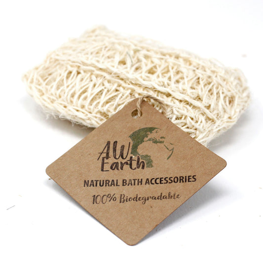 Sisal Sponge and Scrub - Soft Exfoliating Cushion