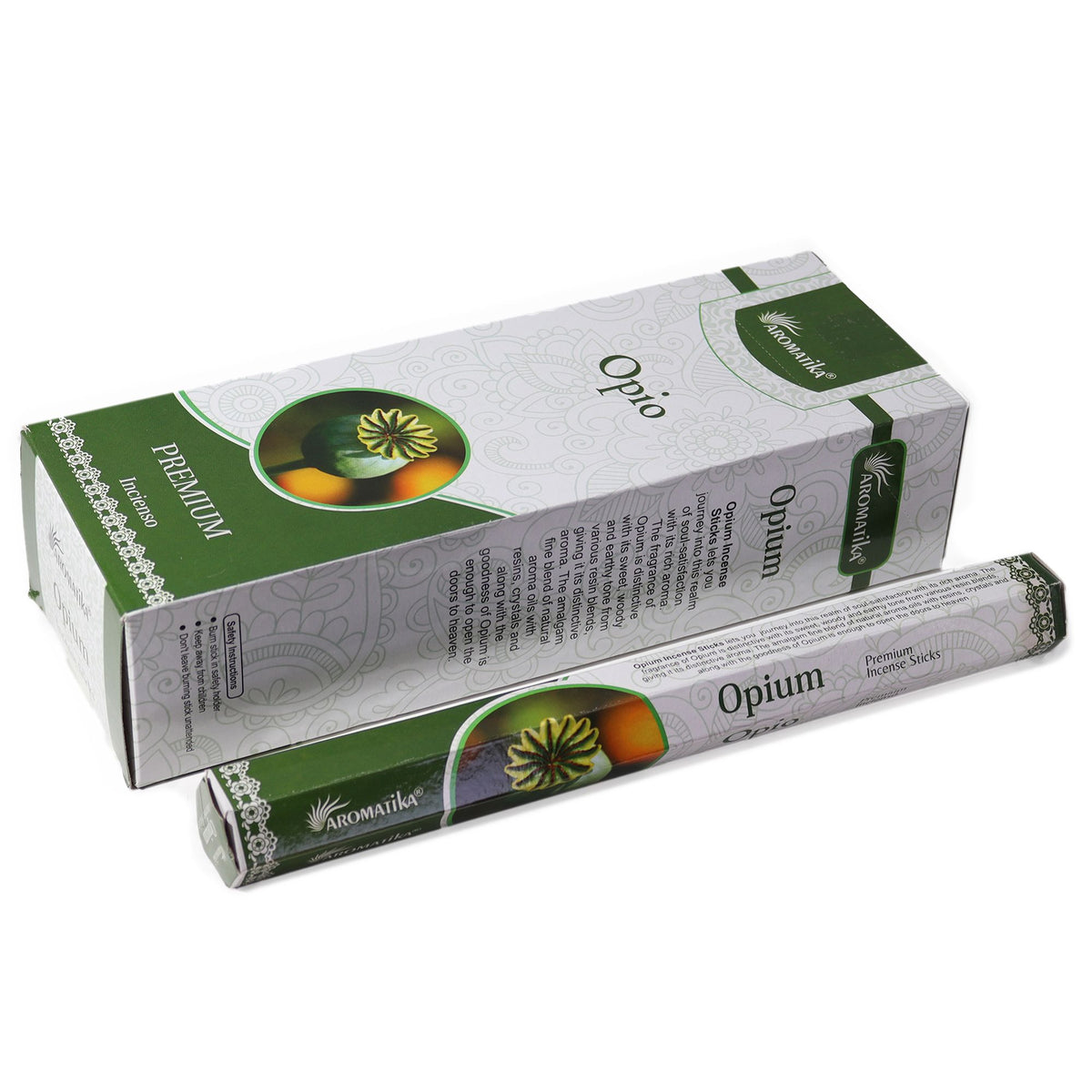 Aromatika Charcoal Free Hex Incense - Opium