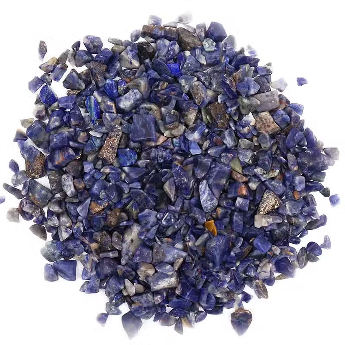 Sodalite Chips Gemstone Chips Bulk - 1KG