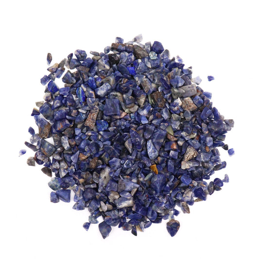 Sodalite Chips Gemstone Chips Bulk - 1KG