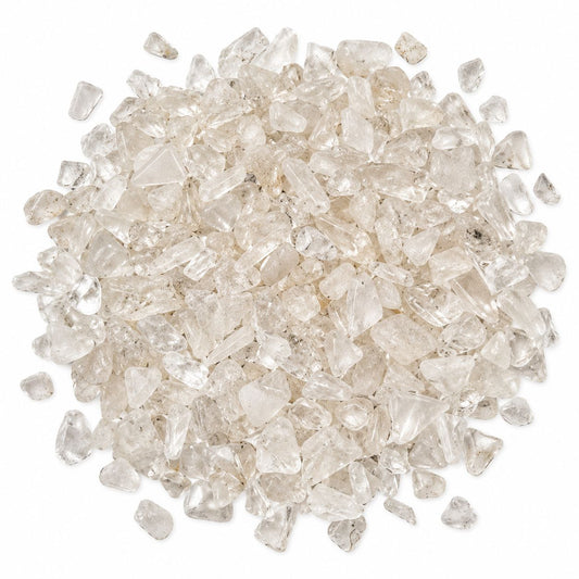 Clear Quartz Gemstone Chips Bulk - 1KG