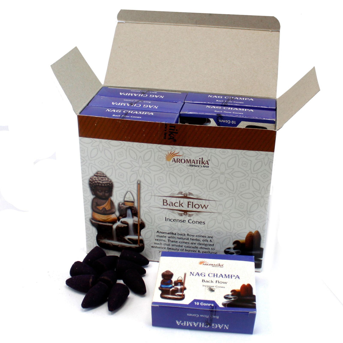 Aromatica Backflow Incense Cones - Palo Santo