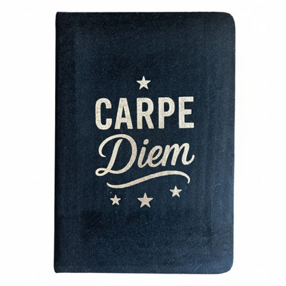 Black Velvet Notebook - 80 pages - Carpe Diem
