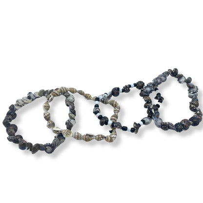 Handmade Friendship Bracelets - Tiny Besti Beach Shells (asst)