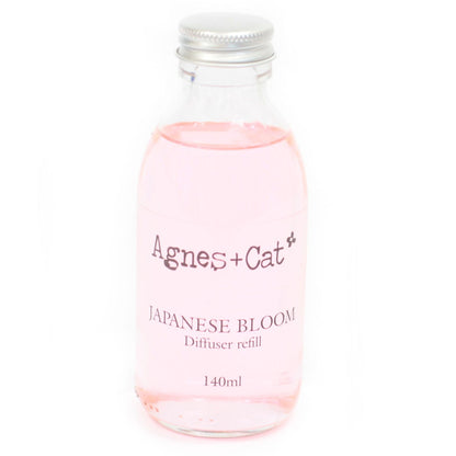 Agnes + Cat Reed Diffuser Refill - Japanese Bloom 150ml