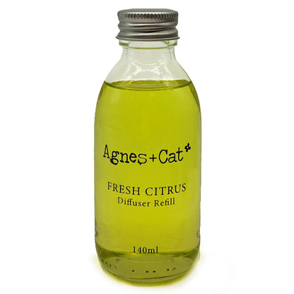 Agnes + Cat Reed Diffuser Refill - Fresh Citrus 150ml