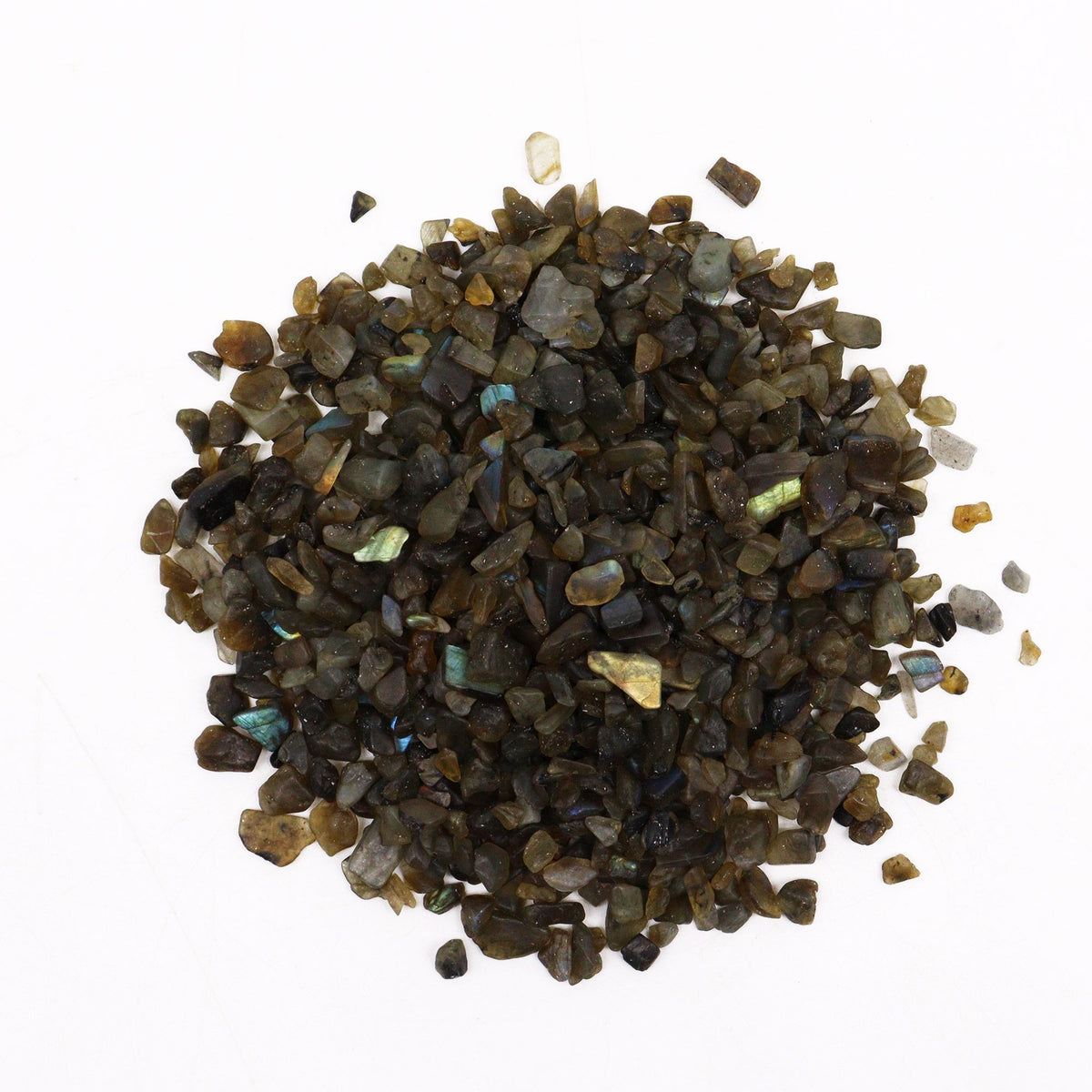 Labradorite Chips Gemstone Chips Bulk - 1KG