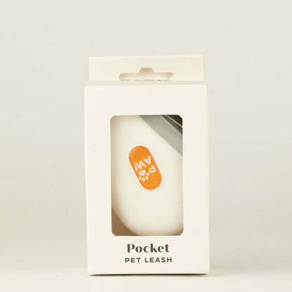 Paw Pet Leash - Pocket Pod - White - 1.5m