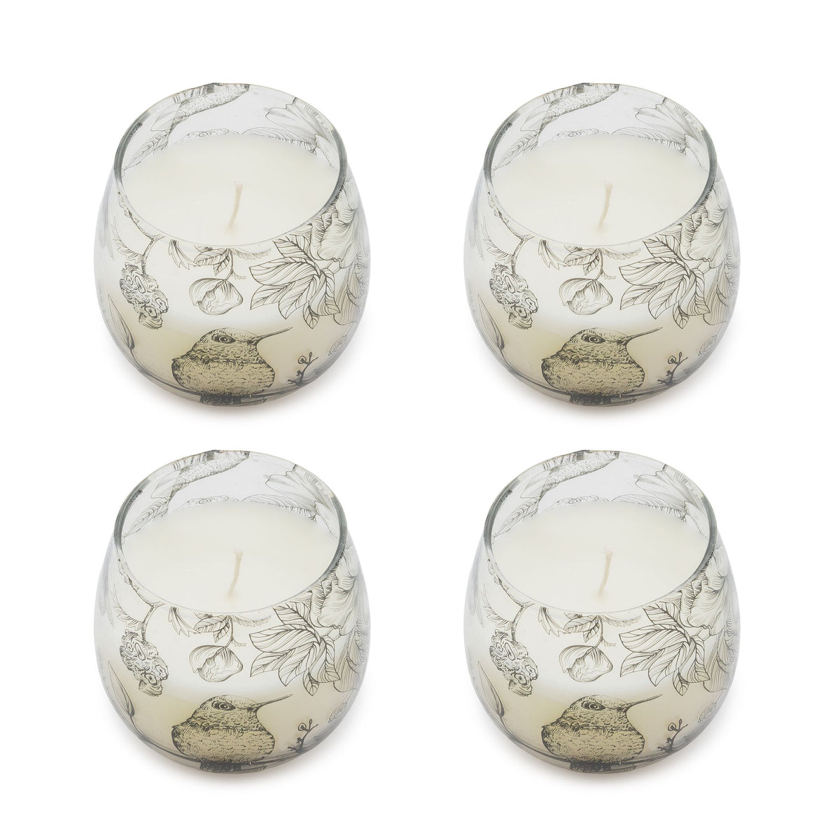Small Glass Jar Candles - Drawn by Flame