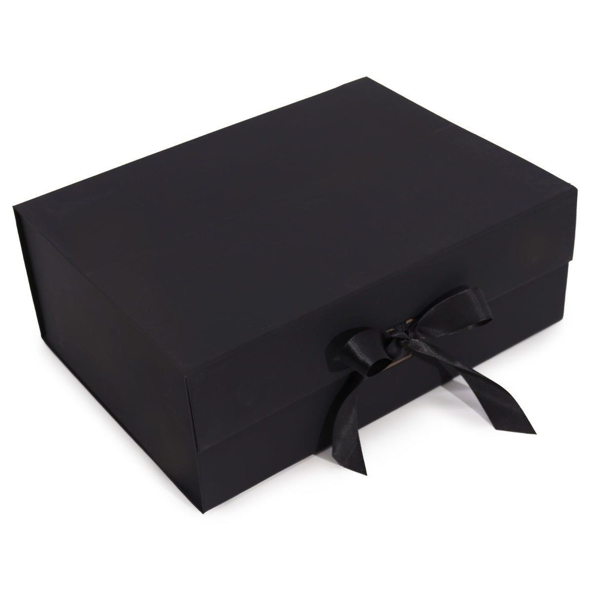 Flat Pack Gift Box - Extra Large  (33x25x12cm) - Black