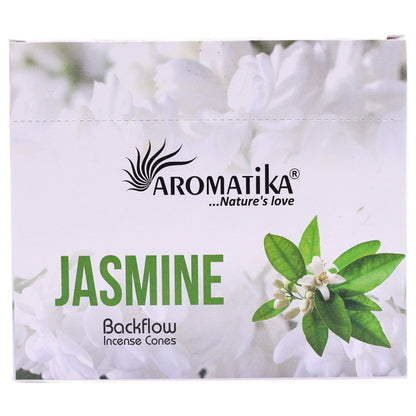 Pack of 10 Masala Backflow Incense - Jasmine