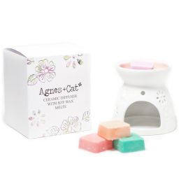 Wax Melter with Four Soy Wax Melts