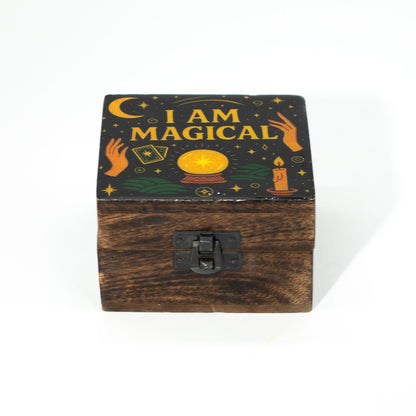 Small Enamelled Box  - I am Magical