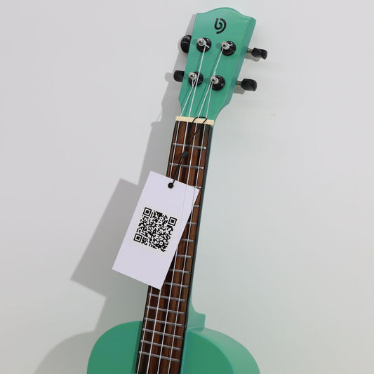 Artisan Made Ukulele - Blue Sunburst Sunburst Finish (4 String)