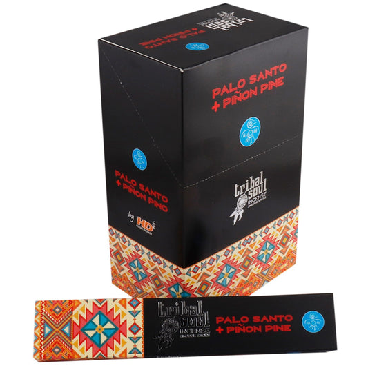 Tribal Soul Incense Sticks - Palo Santo + Pinon Pine