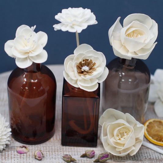 Natural Diffuser Flowers – Rose on Reed
