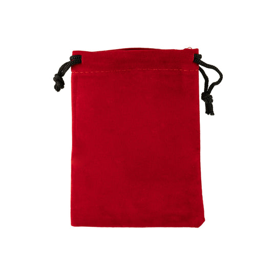 Quality Velvet Pouch - Red 10x12cm