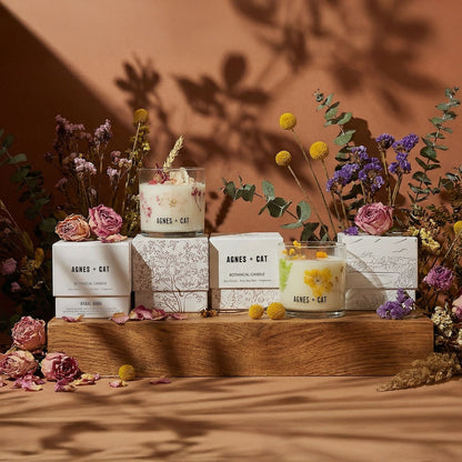 Agnes + Cat Botanical Soy Wax Candle - Fellberry