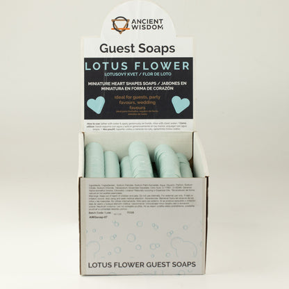 Heart Guest Soap - Lotus Flower