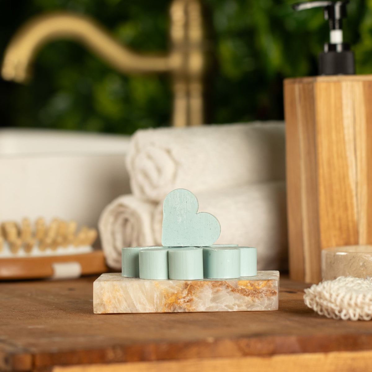 Heart Guest Soap - Lotus Flower