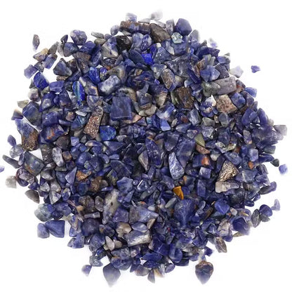 Sodalite Chips Gemstone Chips Bulk - 1KG