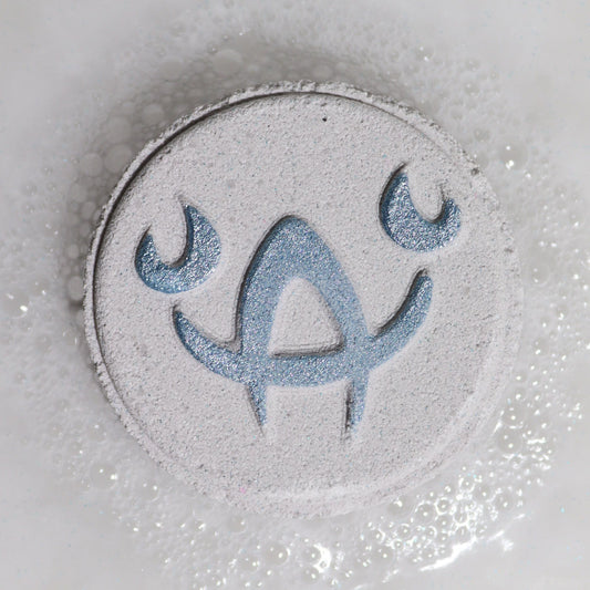 Set of Zodiac Bath Fizzers with Horoscope -  Cancer