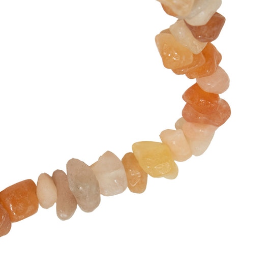 Chipstone Bracelet - Orange Jasper Stone