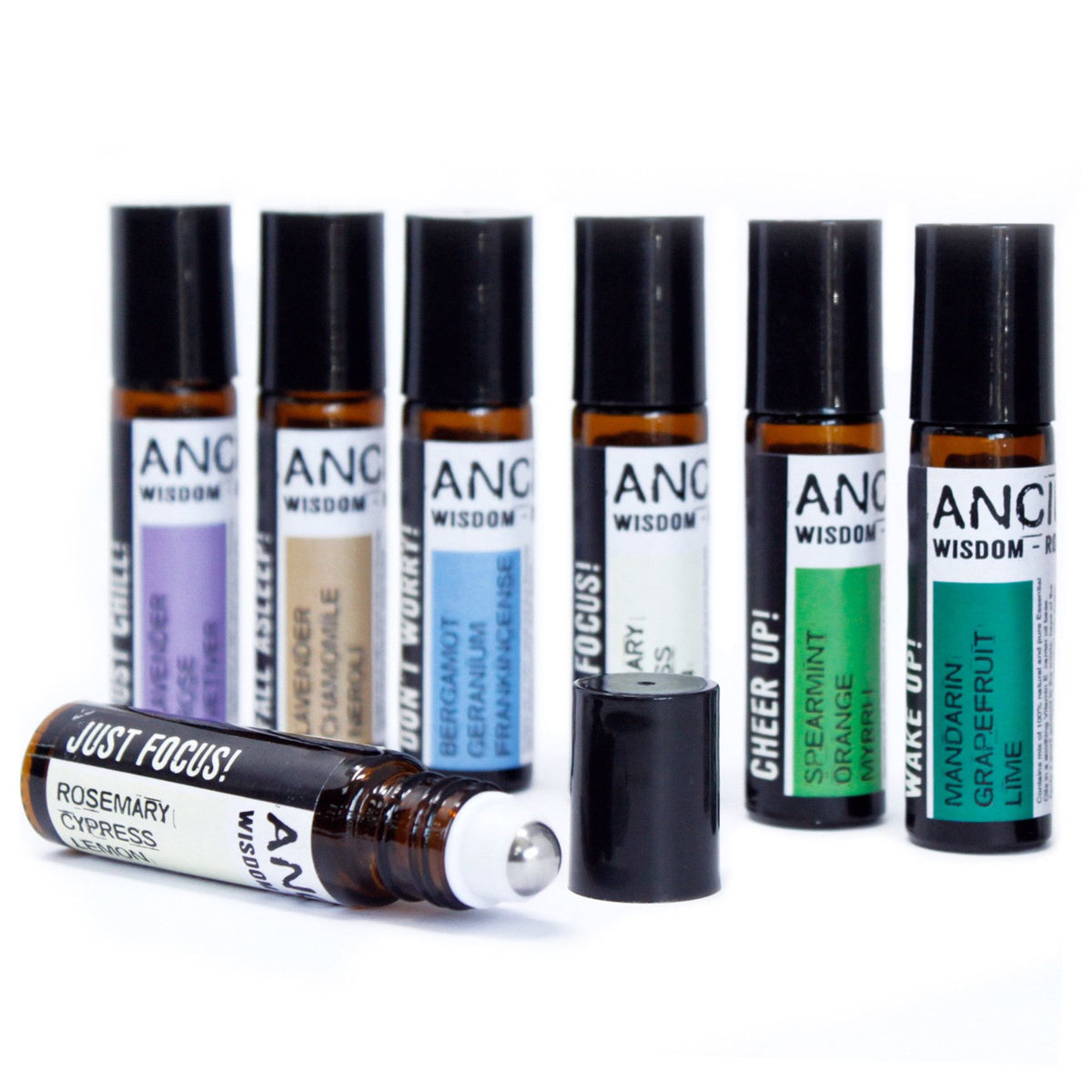 10ml Roll On Essential Oil Blend - Just Chill!