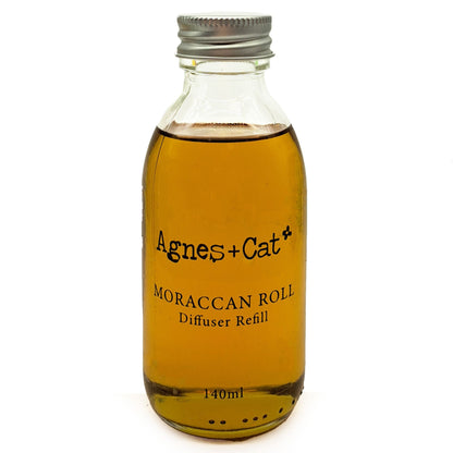Agnes + Cat Reed Diffuser Refill - Moroccan Roll 150ml