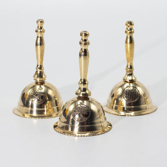 Small Altar Brass Bell - Penta Moon