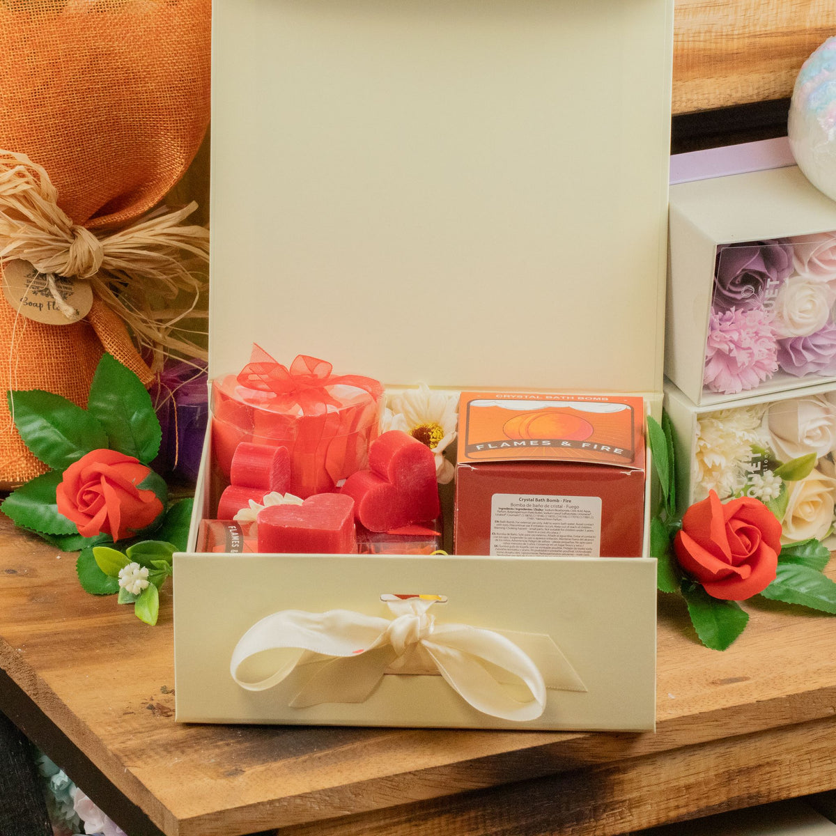 Heart Guest Soap - Raspberry