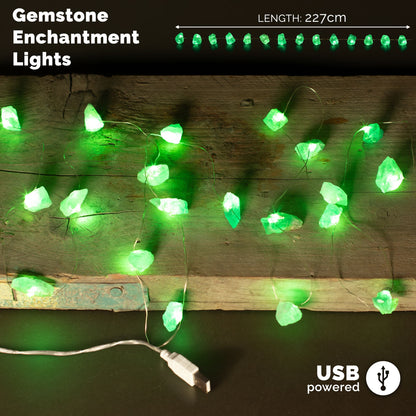 Gemstone Enchantment Lights - Crystal Jade