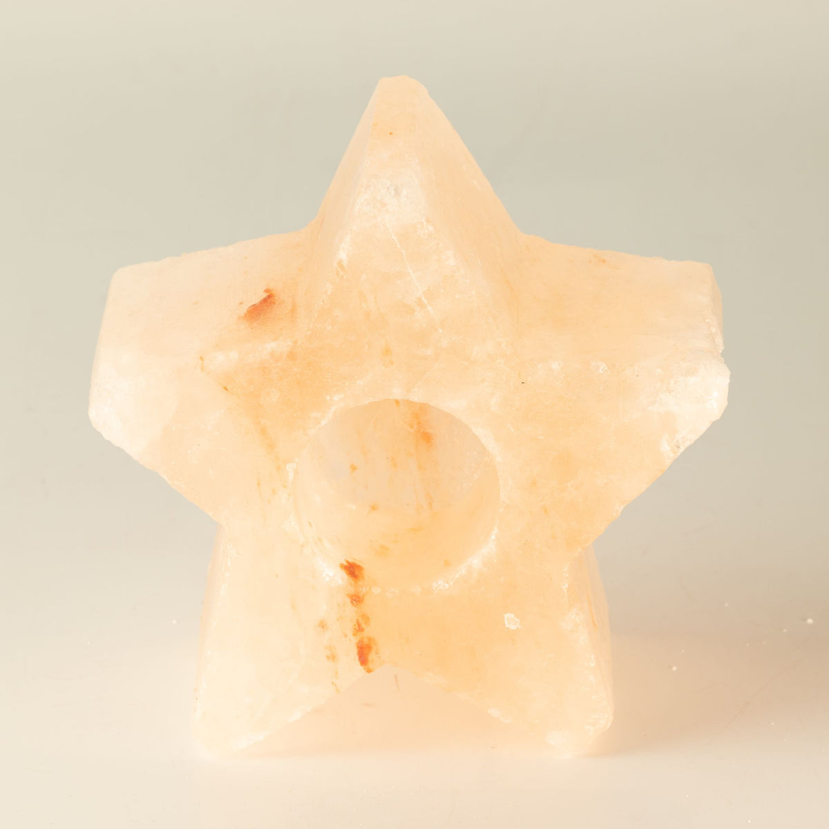 Salt Candle Holder - Star