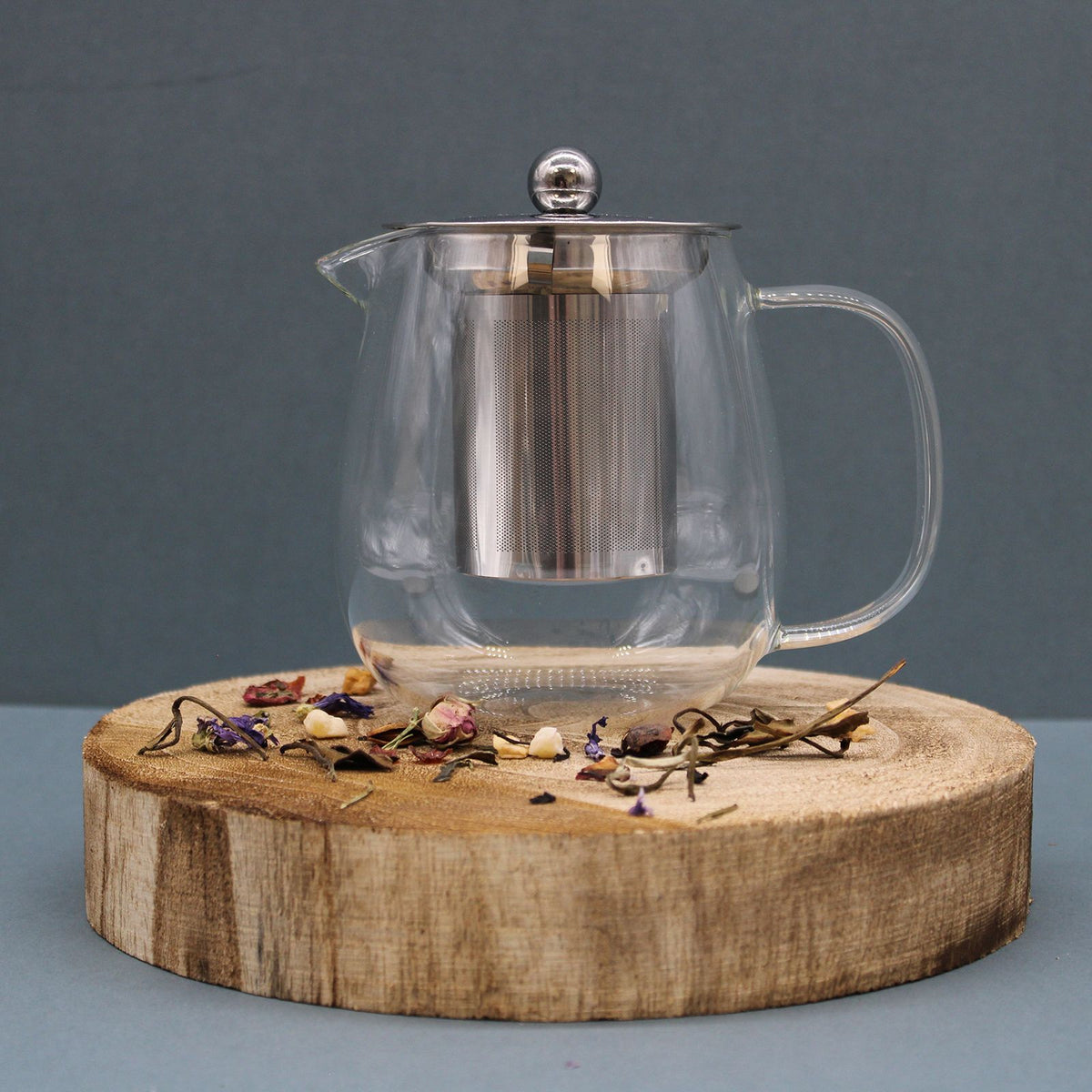 Glass Infuser Teapot - Gift Boxed - Contemporary - 550ml